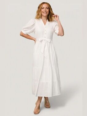 NWT Baltic Born Camille Maxi Dress in white size XL